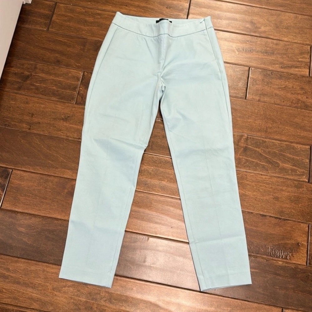 Talbots Side Zip Teal Green Chatham Pants Size 4 Petite